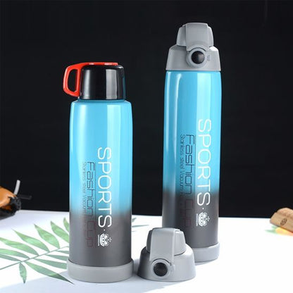 Sports Double Insulated Thermal Flask Water Bottle - 1000 ML