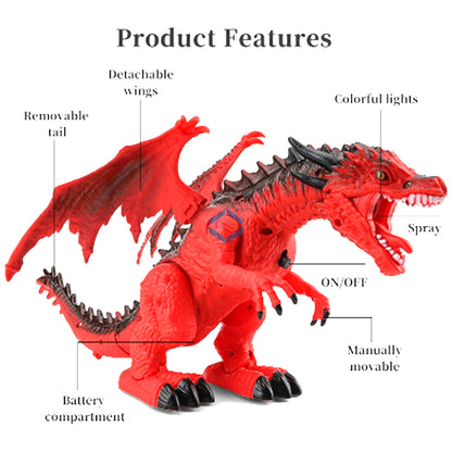 Dinosaur Remote Control Spray Dragon - 666-31A - Madina Gift