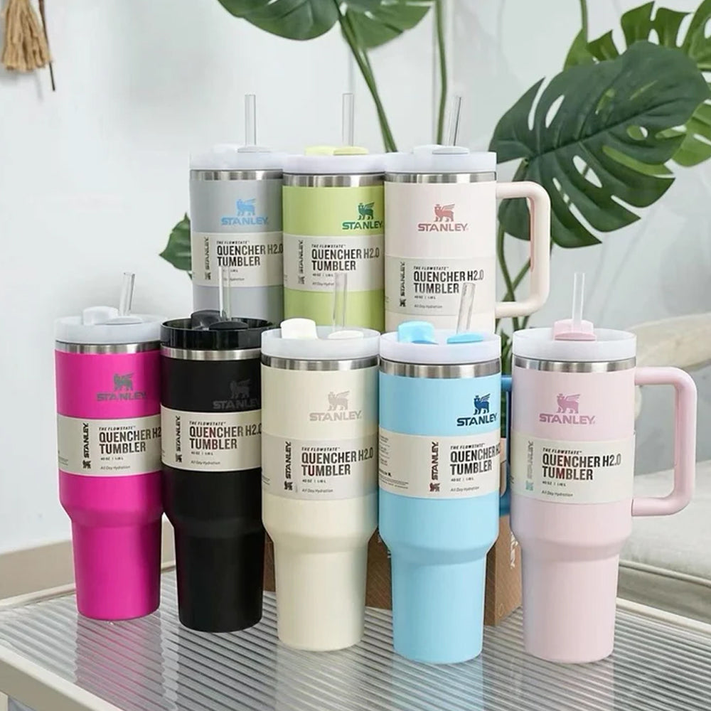Stanley Vacuum Insulated Quencher H2.0 40oz Tumbler Madina Gift
