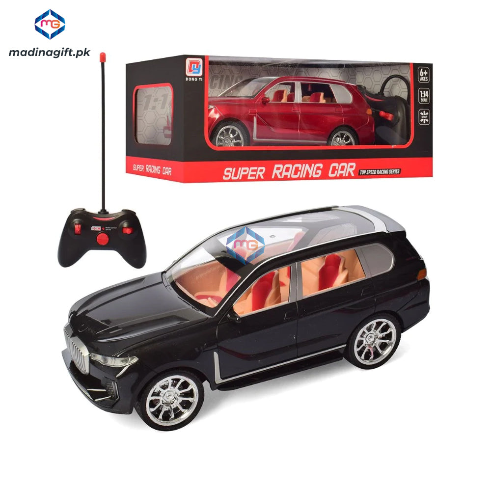 BMW Super Racing Remote Control Toy Car with Rear Lights - 0855-123A - Madina Gift