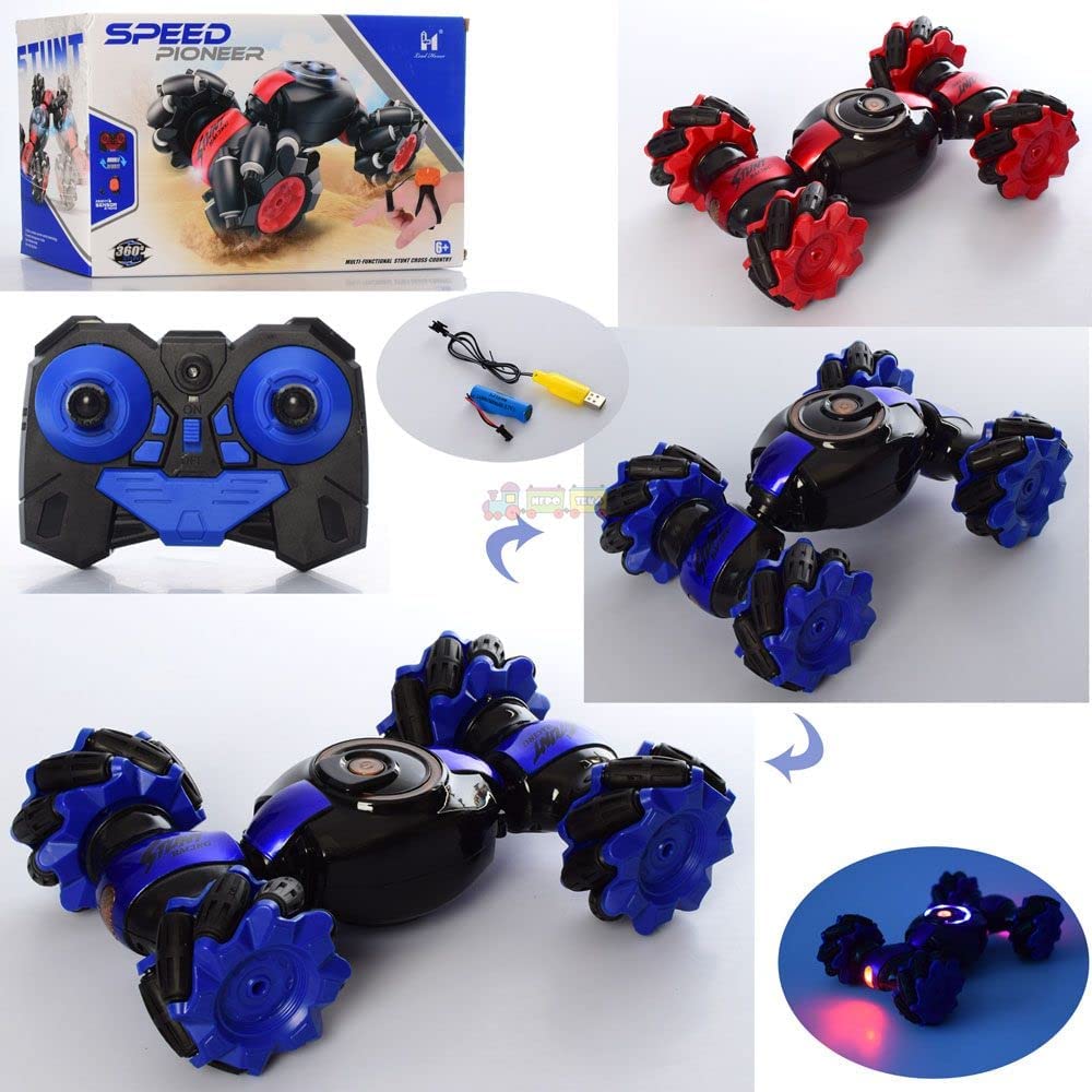 Super Double Flip Speed Pioneer Stunt RC Car LH-C026-3 Madina Gift