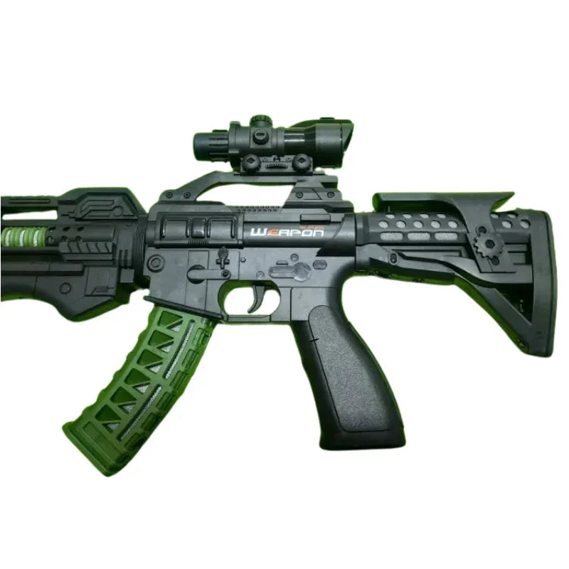 Super Weapon Toy Gun 718B With Light, Sound & Smoke Effects For Kids Online in Pakistan Madina Gift