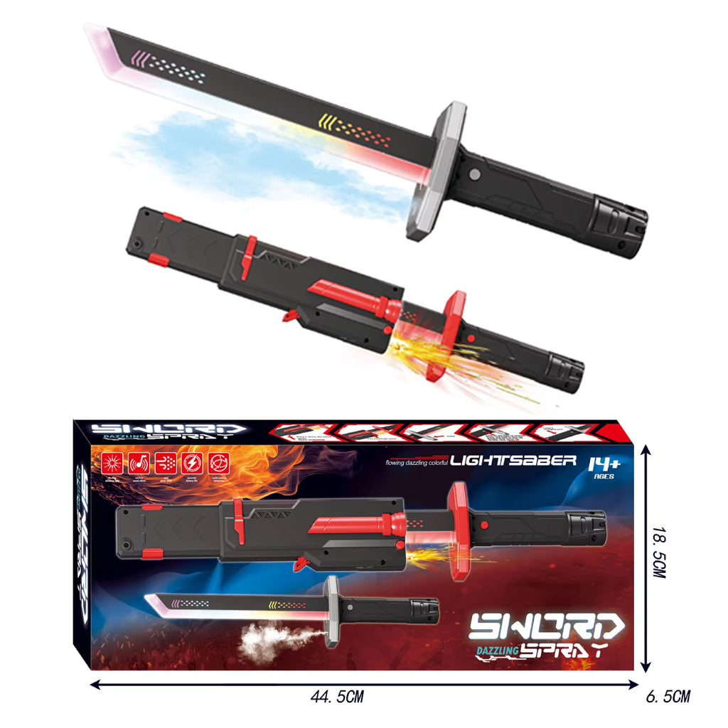Sword Dazzling Spray Electronic Lightsaber 8899Y-4 For Kids Online in Pakistan Madina Gift