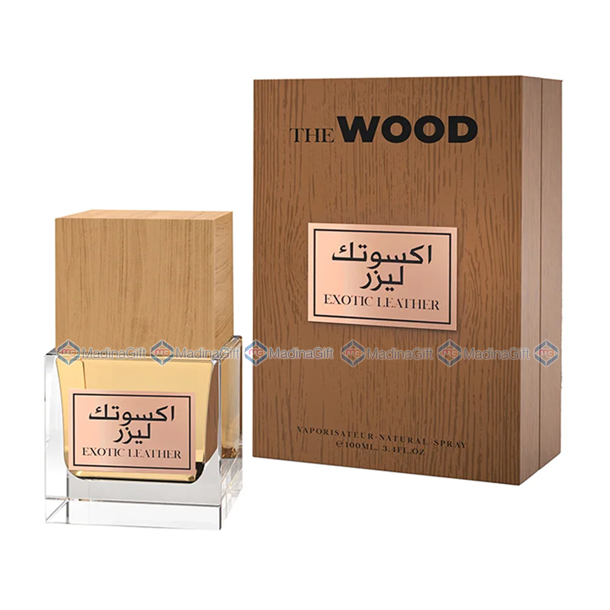 Emper The Wood Exotic Leather Perfume For Men 100 ML - Madina Gift