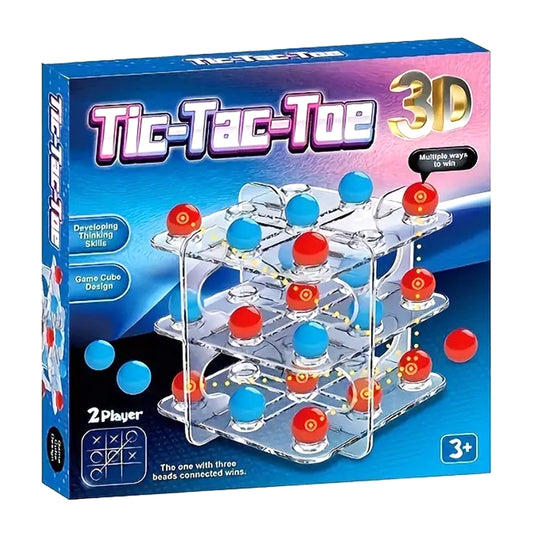 3D Tic-Tac-Toe 2 Player Family Game 111 , Madina Gift