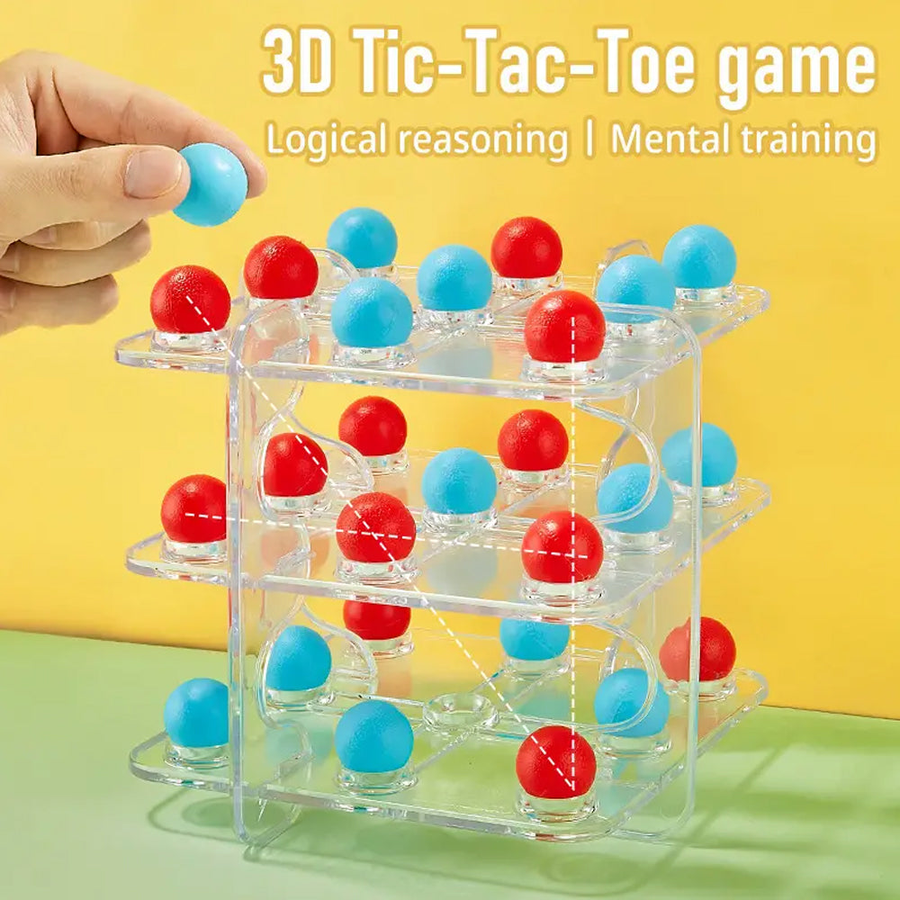 3D Tic-Tac-Toe 2 Player Family Game 111, Madina Gift