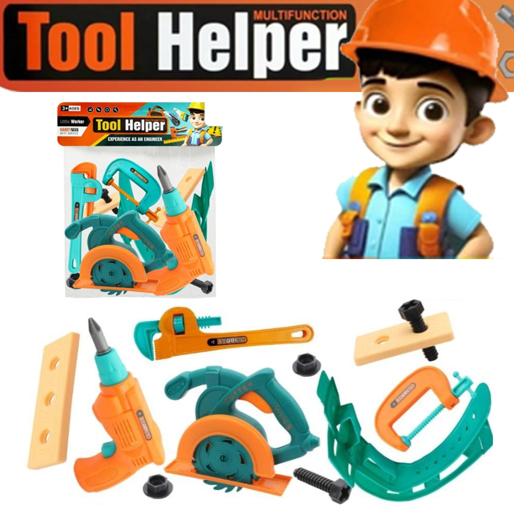 Tool Helper Construction Playset 666-23 For Kids Online in Karachi Pakistan Madina Gift