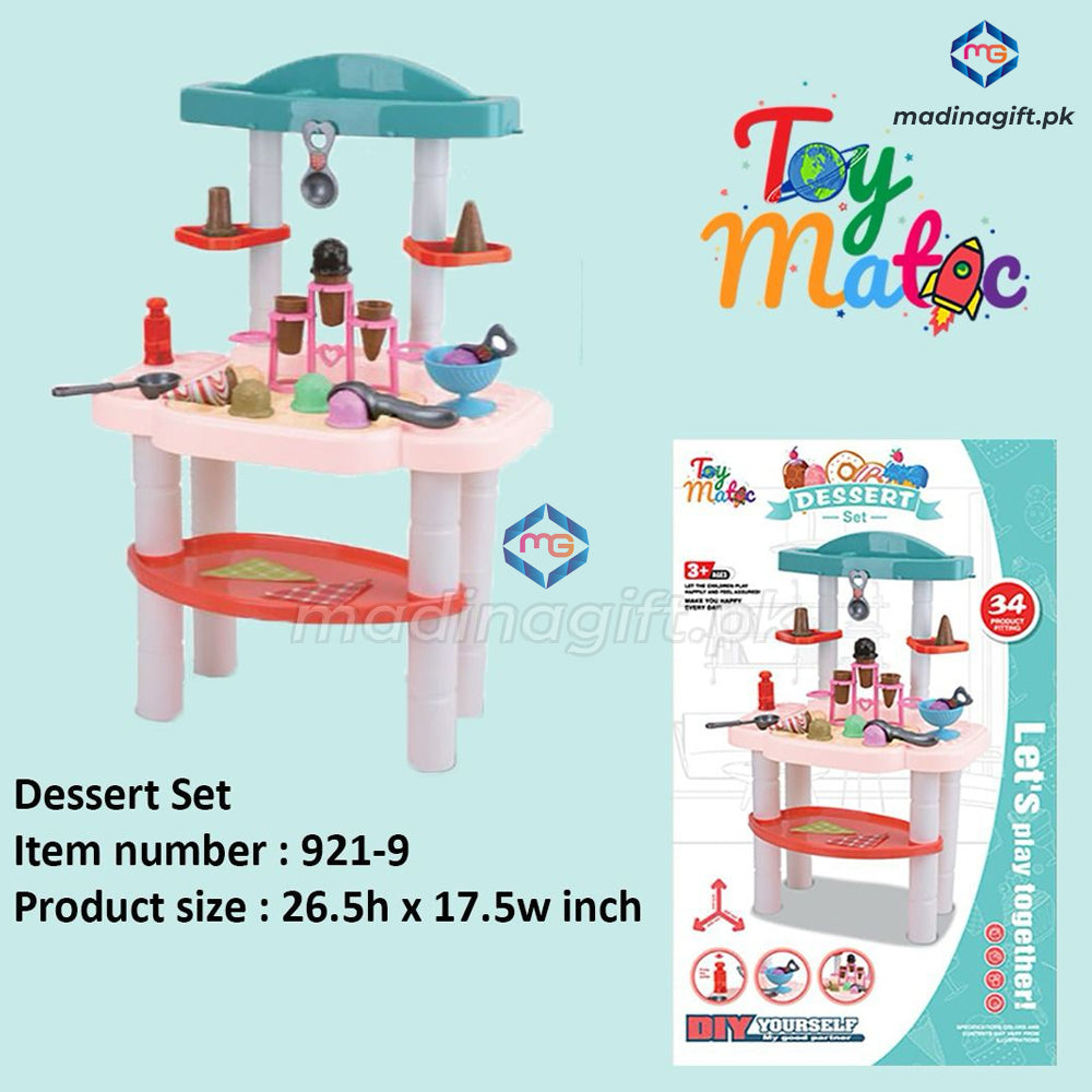 Dessert Making Play Set - 921-9 - Madina Gift