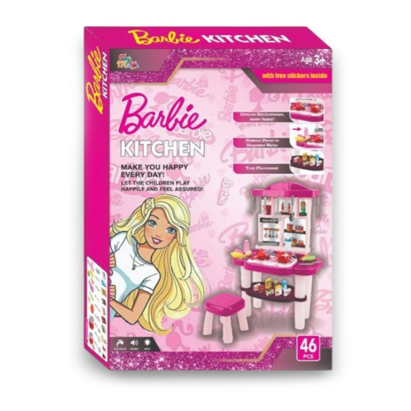 Toy Matic Barbie Kitchen Play Set 921-16 For Kids Online in Karachi Pakistan Madina Gift