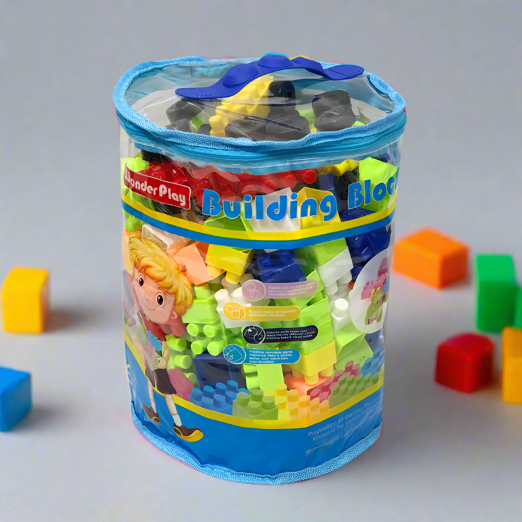 Toy Matic Building Blocks 3839 200 Pcs Bag For Kids Madina Gift