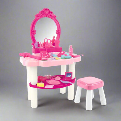 Toy Matic Dressing Table Play Set For Kids WP921-11 - Madina Gift