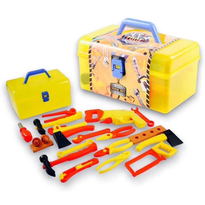 Toy Matic Construction Tool Set Box 55016 Madina Gift