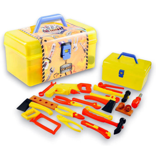 Toy Matic Construction Tool Set Box 55016 Madina Gift