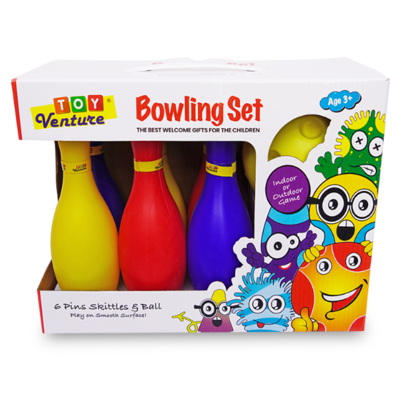 Toy Venture AS4011 Happy Bowling Game Set For Kids Online in Karachi Pakistan Madina Gift