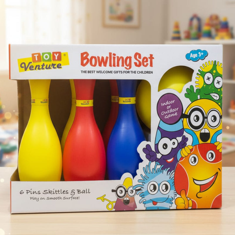 Toy Venture AS4011 Happy Bowling Game Set For Kids Online in Karachi Pakistan Madina Gift