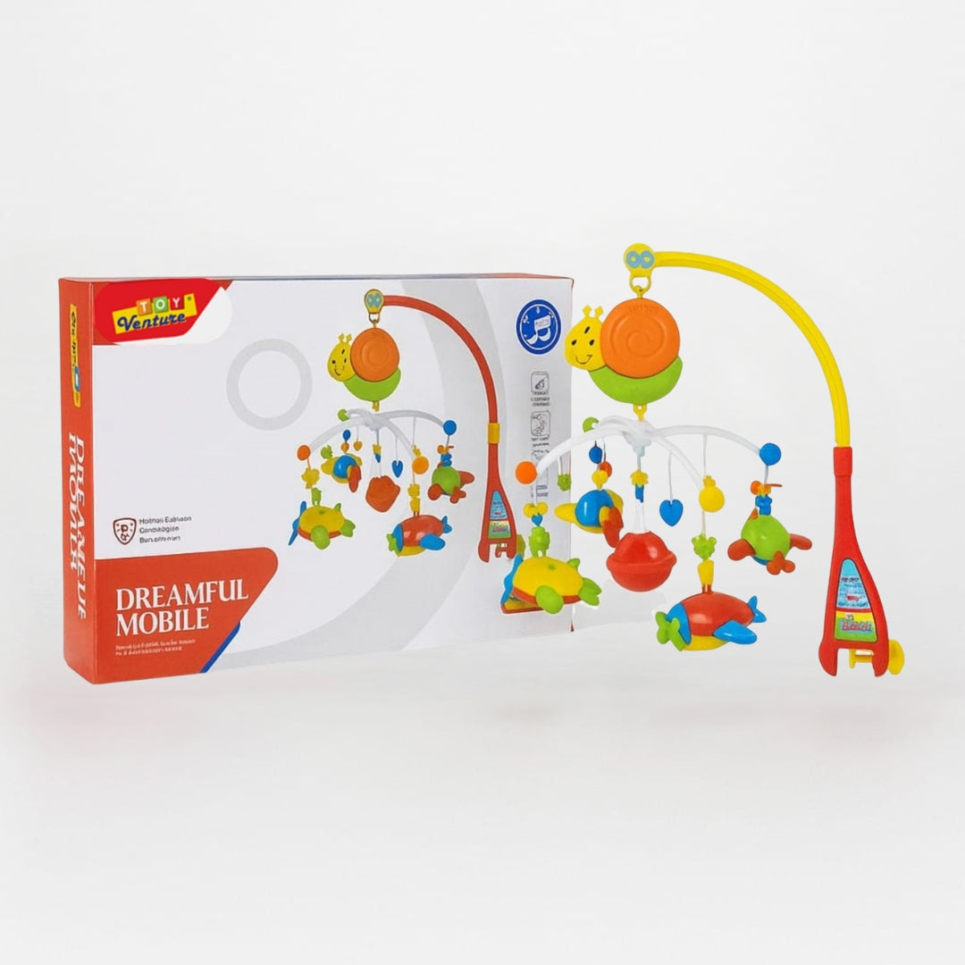 Toy Venture Dreamful Airplane Musical Cot Mobile For Little Babies Online in Karachi Pakistan Madina Gift