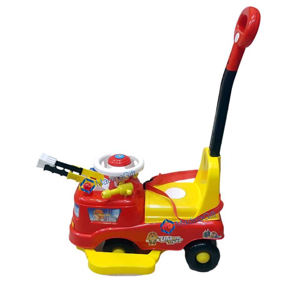 Toy Venture Fire Rescue Truck - Stroller + Push Car For Toddlers Madina Gift