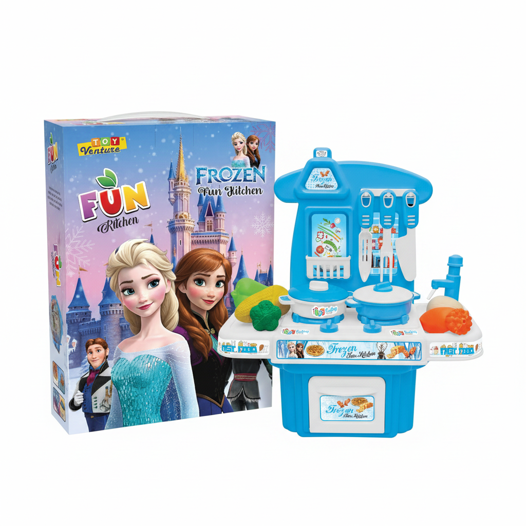 Toy Venture Frozen Magic Kitchen Play Set For Kids Online in Karachi Pakistan Madina Gift