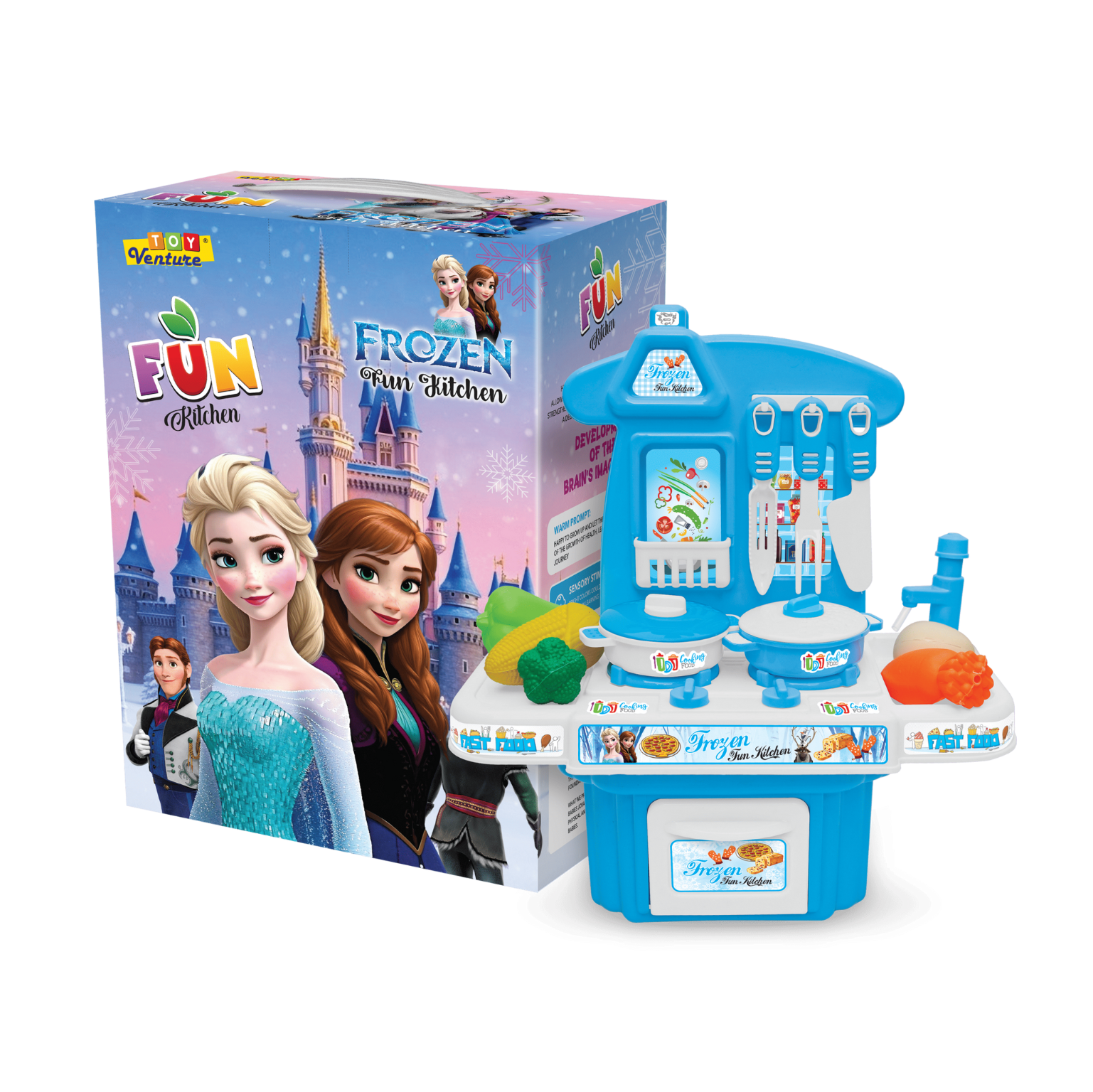 Toy Venture Frozen Magic Kitchen Play Set For Kids Online in Karachi Pakistan Madina Gift