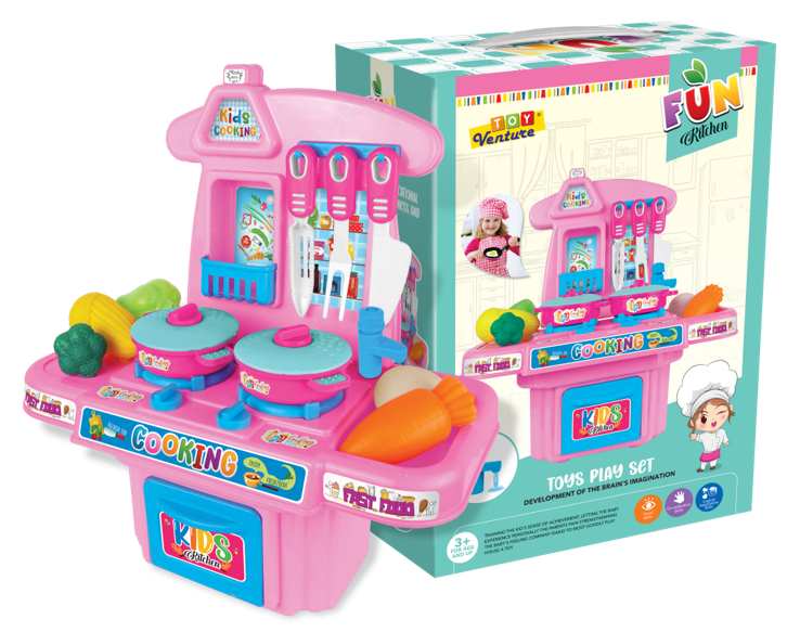 Toy Venture Fun Kitchen Play Set For Kids Online in Karachi Pakistan Madina Gift