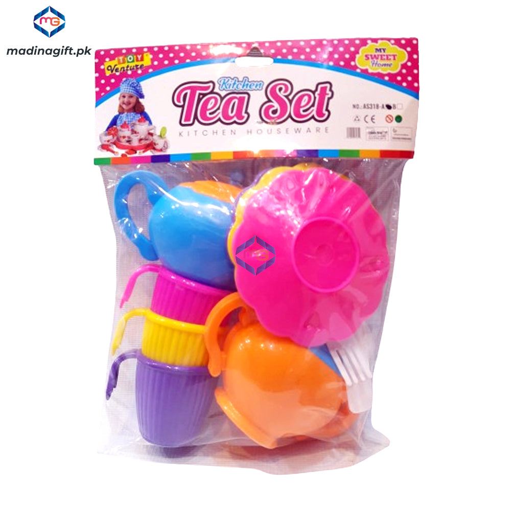 Toy Venture Kitchen Tea Set 11 Accessories AS318-A Madina Gift