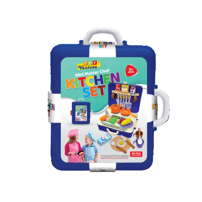 Toy Venture Mini Master Chef Briefcase Playset For Kids Online in Karachi Pakistan Madina Gift