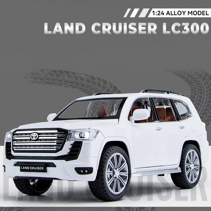 Jinlifang 1901-200P Toyota Land Cruiser LC300 Diecast 1:24 Model Car Madina Gift