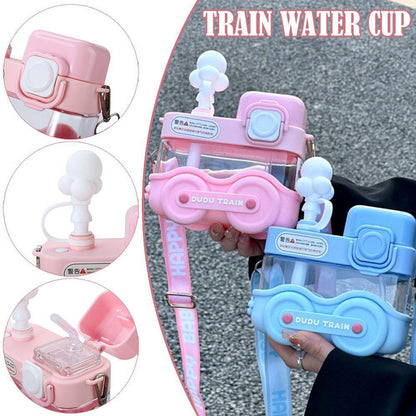 Creative Summer Train Water Bottle 530 ML - Madina Gift