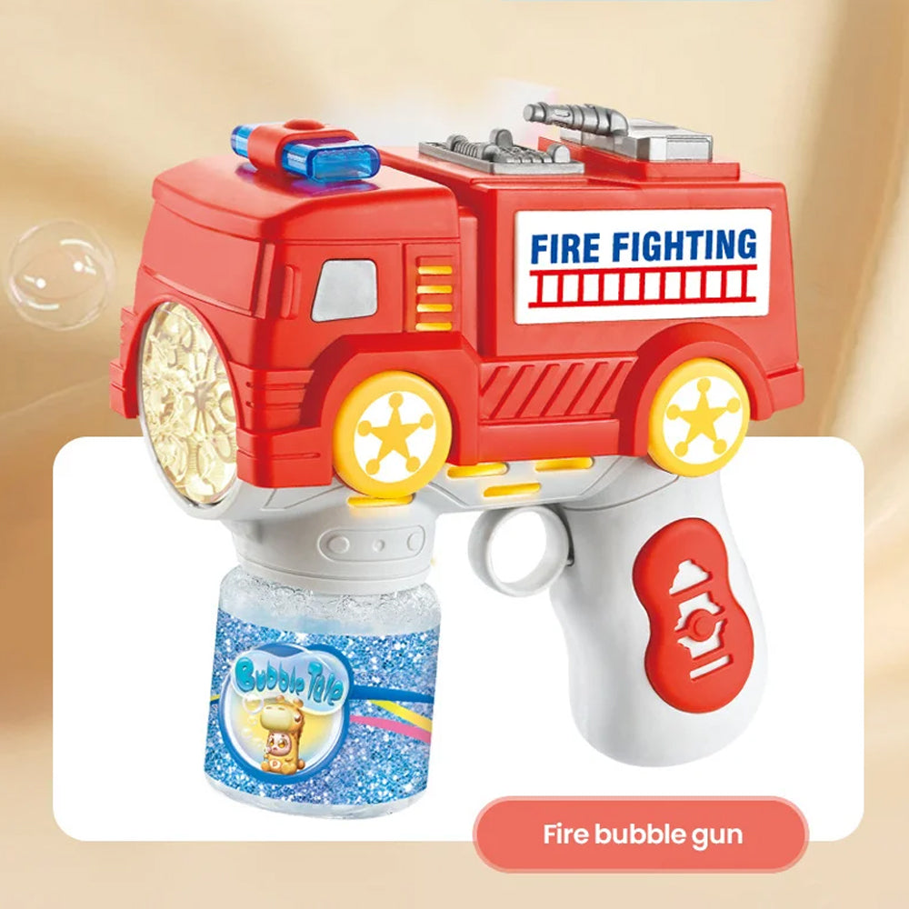 YHC Yuhongchi Toys Fire Truck Bubble Toy Gun 333-32 For Kids Madina Gift