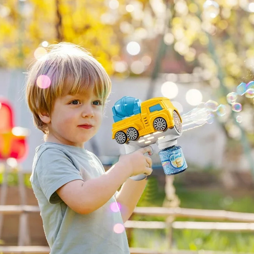 YHC Yuhongchi Toys Concrete Truck Bubble Toy Gun 333-36 For Kids Madina Gift