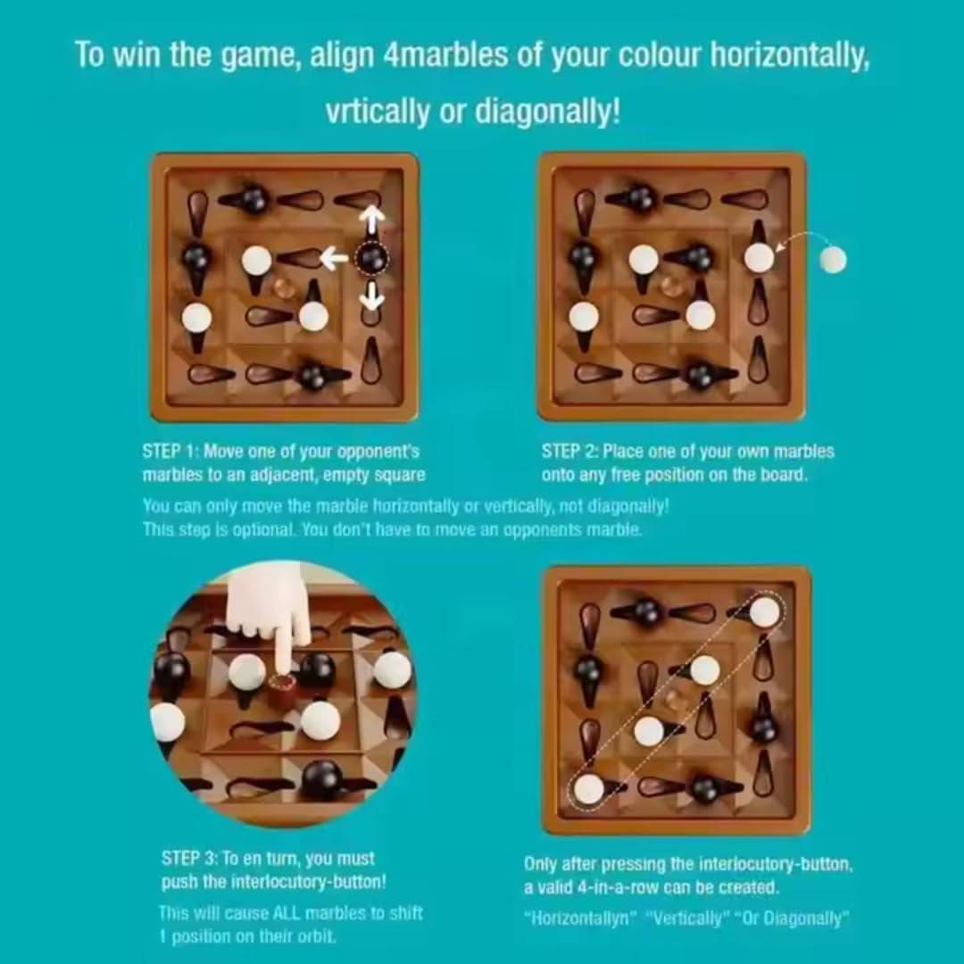 Logical Marble Chess Strategy Board Game T708A - Madina Gift