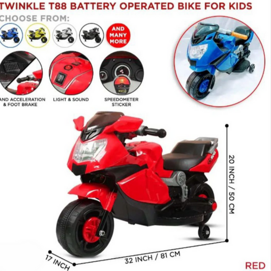 Twinkle T88 Battery Operated Scooter - Madina Gift
