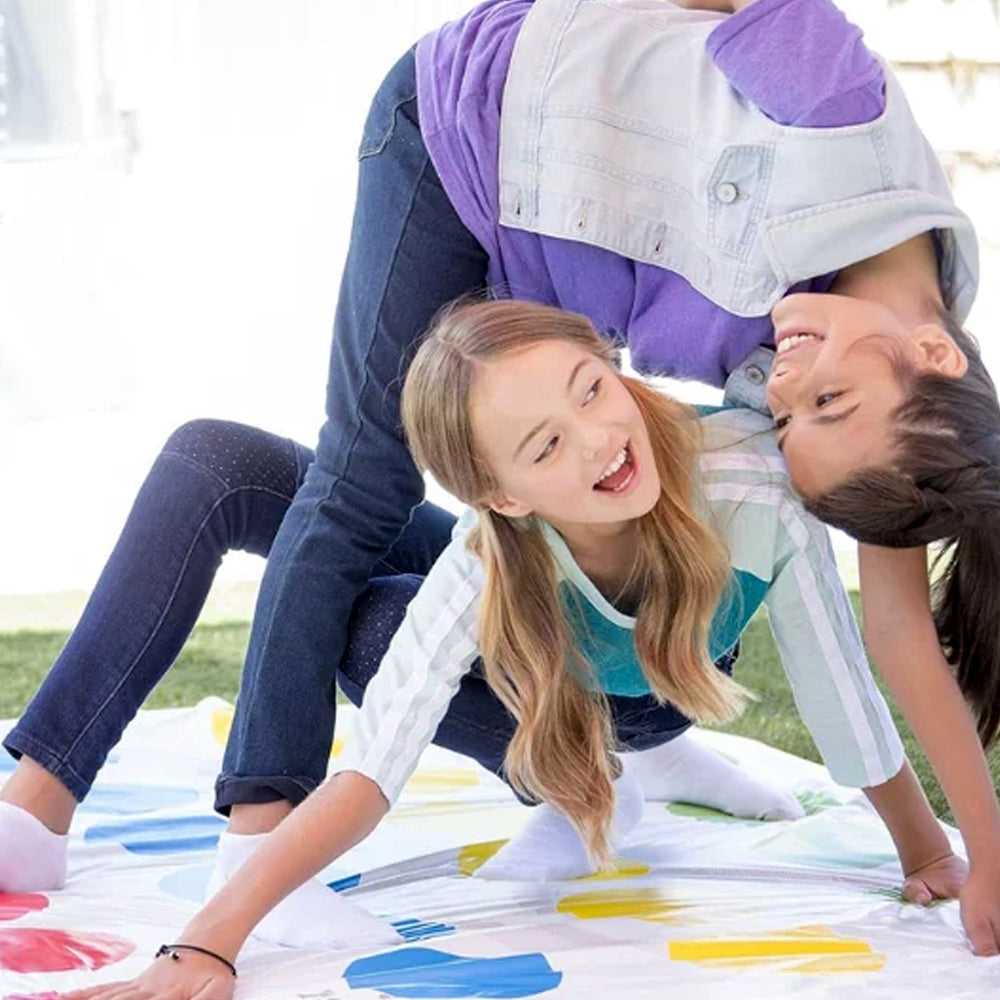 NJ001 Hasbro Classic Twister Game With 2 More Moves Madina Gift