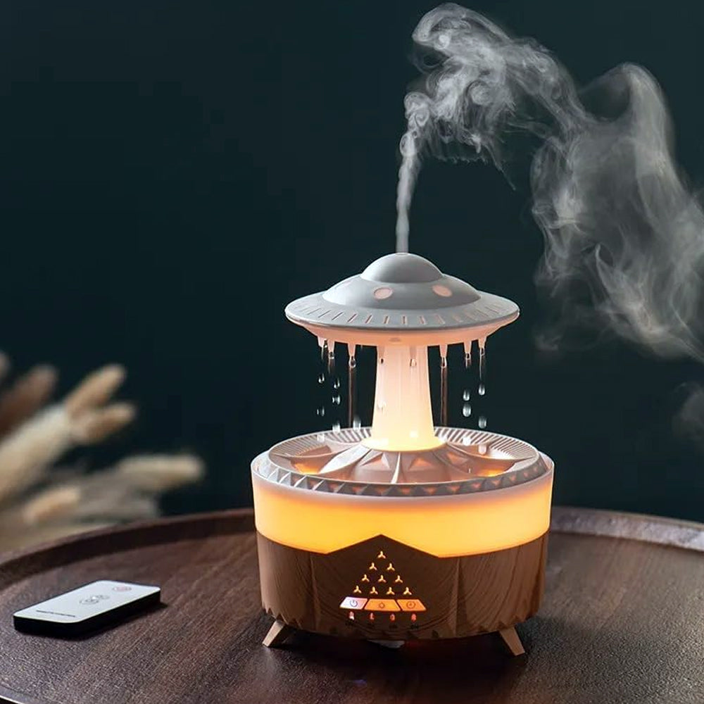 UFO Raindrop Humidifier & Aromatherapy Diffuser Online in Karachi Pakistan Madina Gift
