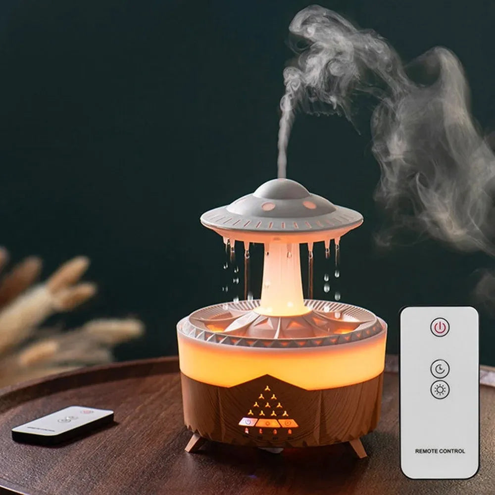 UFO Raindrop Humidifier & Aromatherapy Diffuser Online in Karachi Pakistan Madina Gift