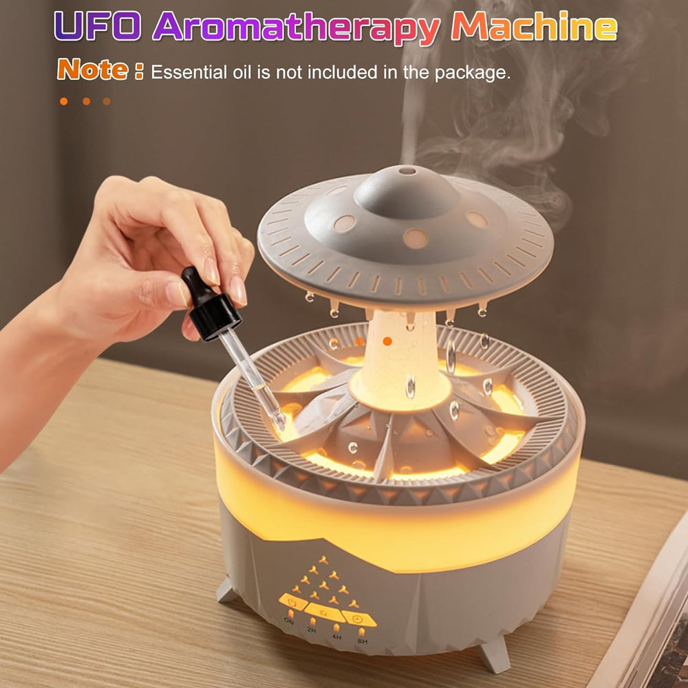 UFO Raindrop Humidifier & Aromatherapy Diffuser Online in Karachi Pakistan Madina Gift