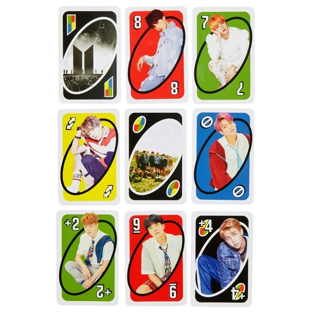 UNO BTS 0129E-2 Cards Family Fun Game Madina Gift