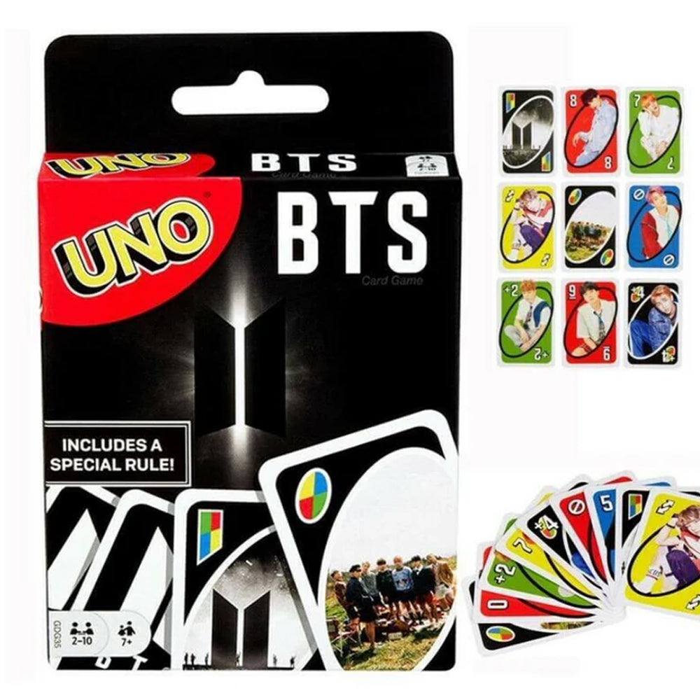 UNO BTS 0129E-2 Cards Family Fun Game Madina Gift