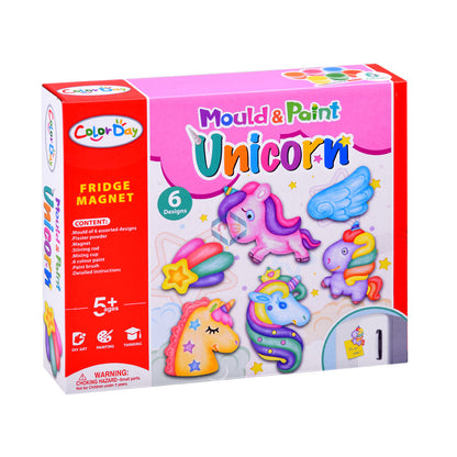 DIY Unicorn Fridge Magnets Mould & Paint - 8544 - Madina Gift