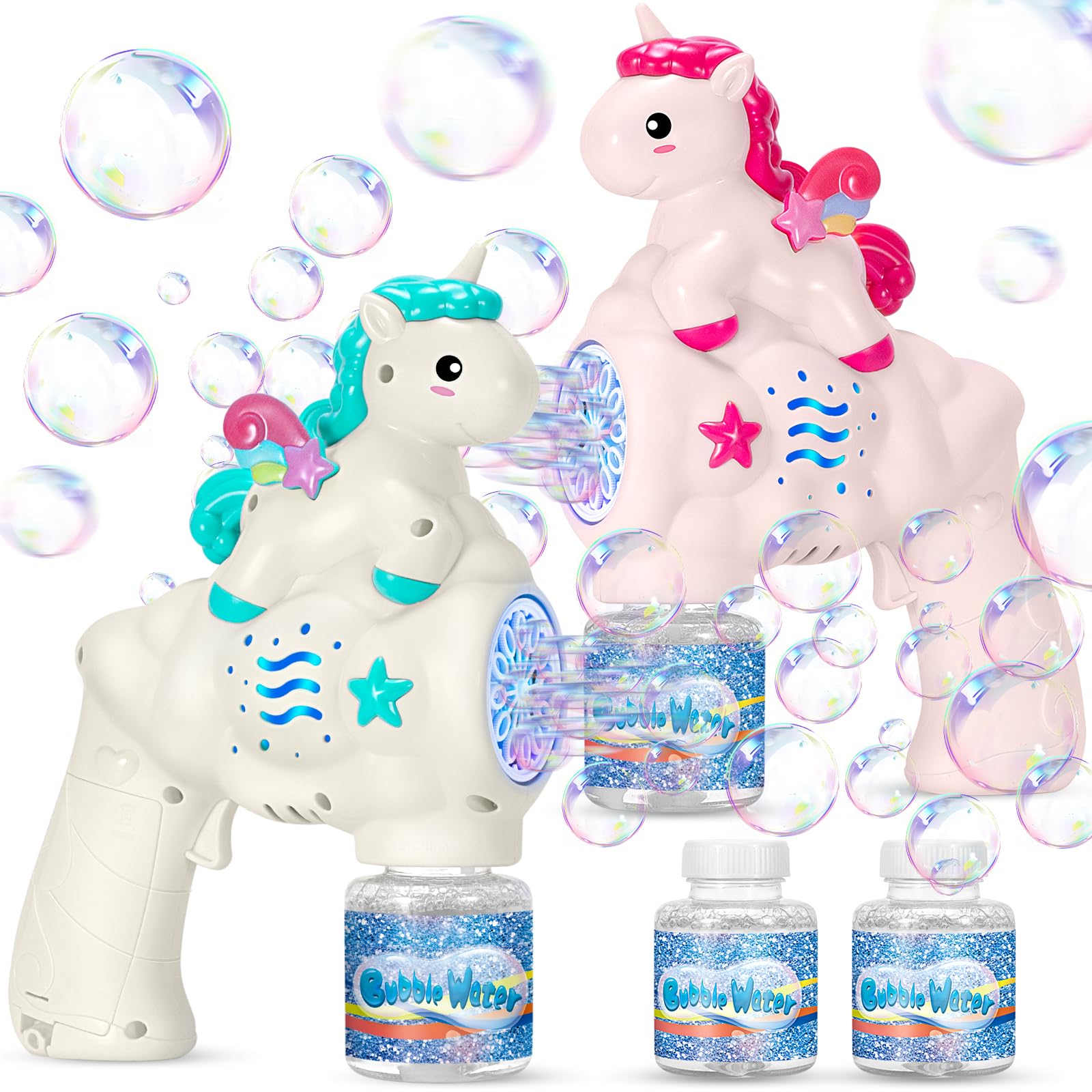 Unicorn Bubble Gun 333-25 Madina Gift