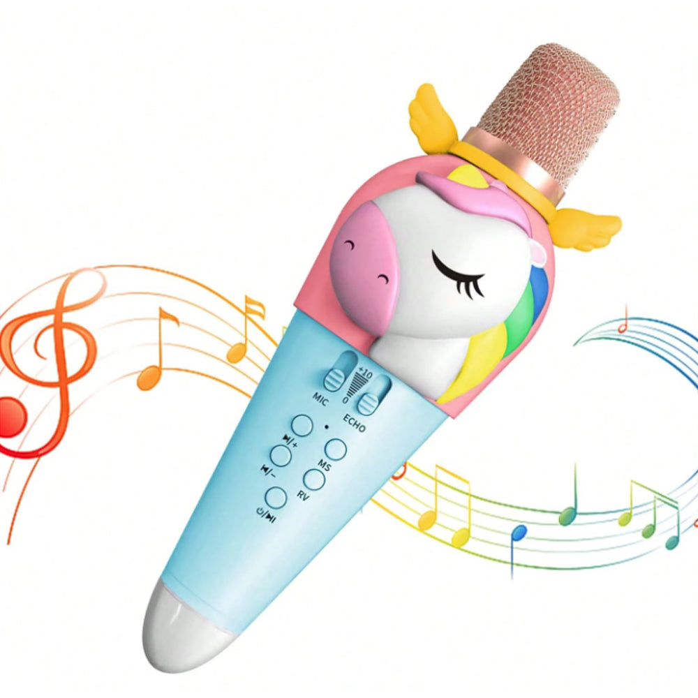 Unicorn Karaoke Microphone With Bluetooth Speaker GMJ9801 Madina Gift