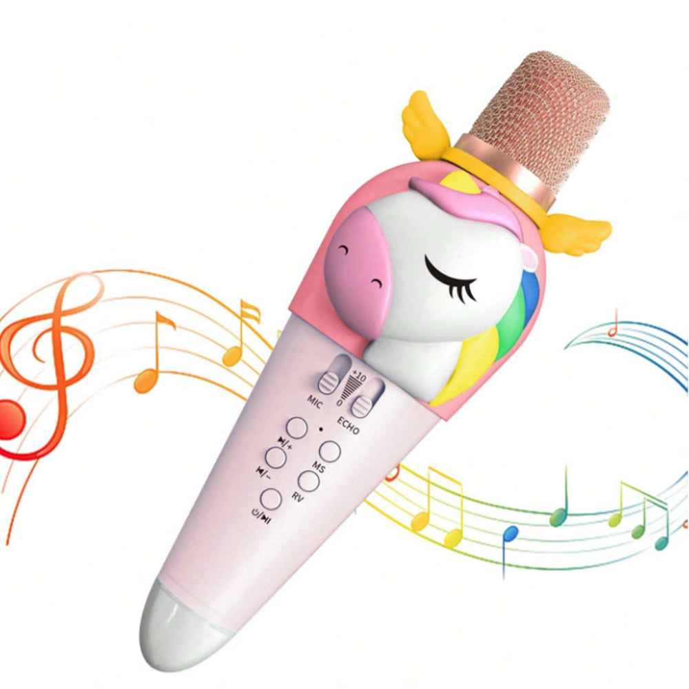 Unicorn Karaoke Microphone With Bluetooth Speaker GMJ9801 Madina Gift