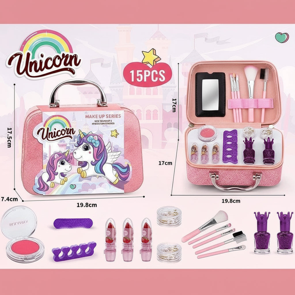 Unicorn Makeup Beauty Box QH1001-5A For Kids Online Karachi Pakistan madinagift.pk