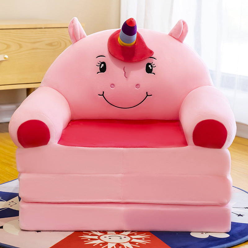 Unicorn Plush Baby Sofa Cum Bed For Kids Online in Karachi Pakistan Madina Gift