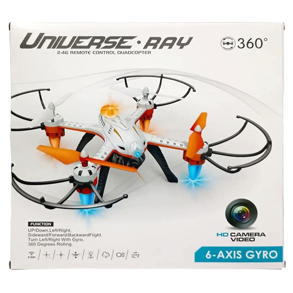 Universe Ray 2.5G RC Quadcopter Drone 6 Axis Gyro H235-1 - Madina Gift Box Back