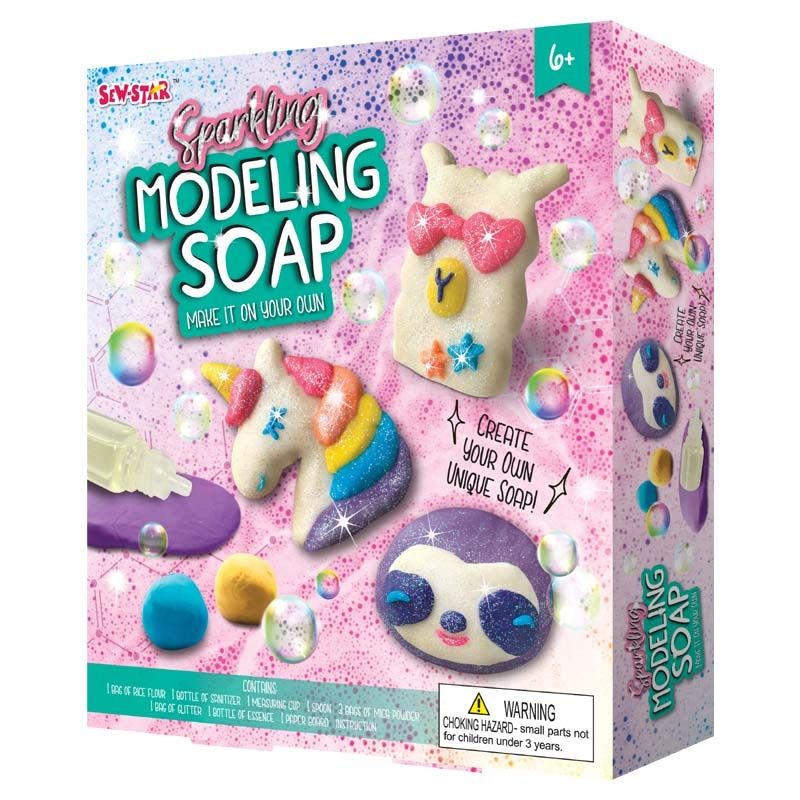Sew Star Sparkling Modeling Soap - Madina Gift