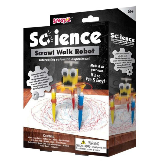 Sew Star Scrawl Walk Robot Adventure Awaits - Explore, Draw & Imagine - Madina Gift