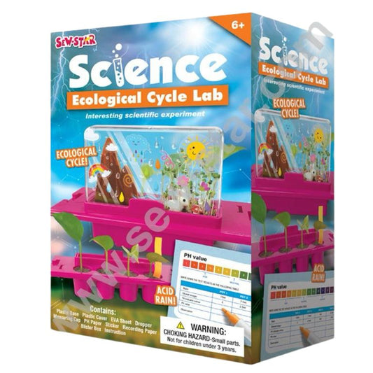 Sew Star Science Ecological Cycle Lab - Learn, Observe & Understand Ecosystem Dynamics Madina Gift