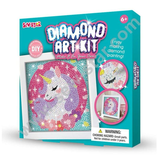 Sew Star Diamond Art Kit - Create Dazzling Masterpieces With Gem-Like Precision - Madina Gift