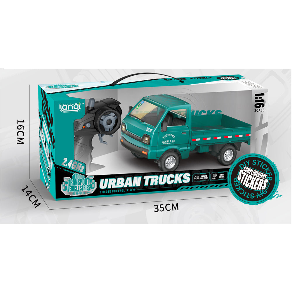 Urban Trucks Scale Model 1:16 Remote Control Suzuki Ravi QH922-1 Madina Gift